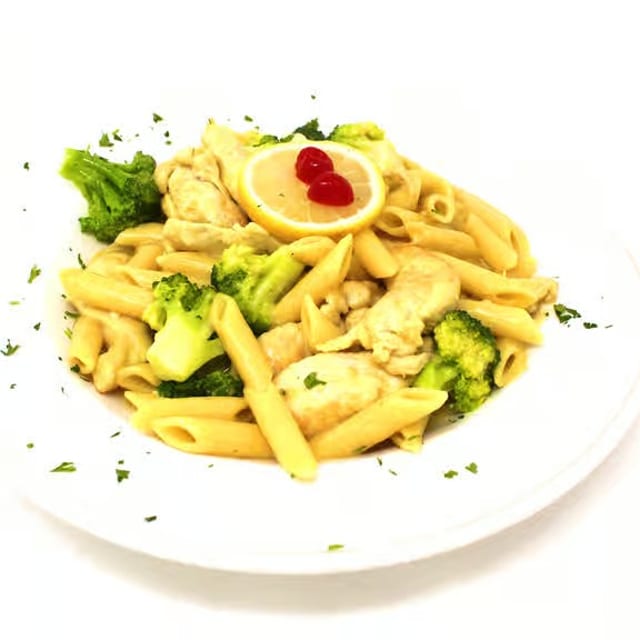 Chicken & Broccoli.