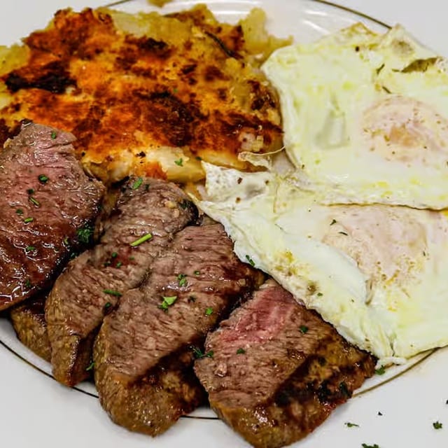 Steak & Eggs.