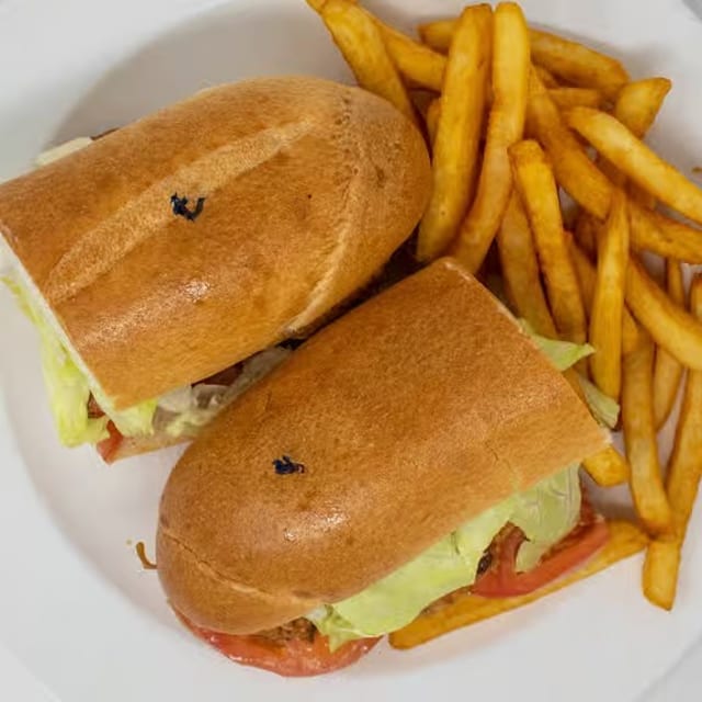 Grilled Chicken Deluxe Sandwich.