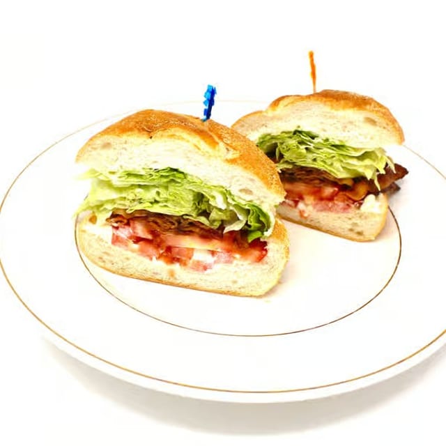 BLT (Bacon, Lettuce & Tomato) Sandwich.