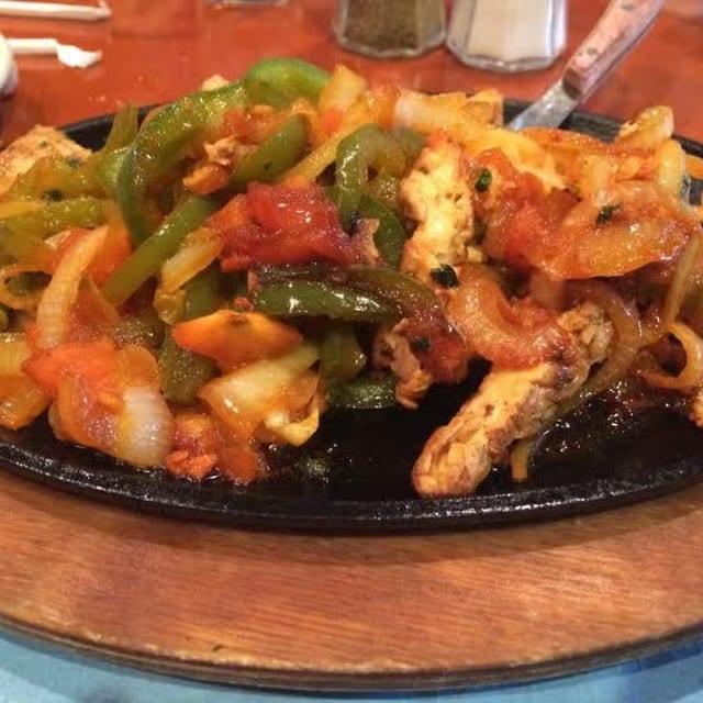 Chicken Fajitas.