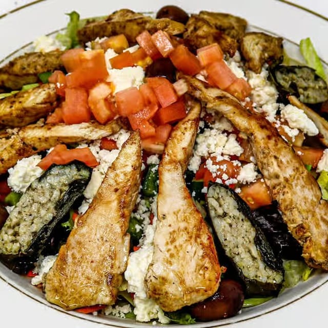 Greek Tavern Salad.