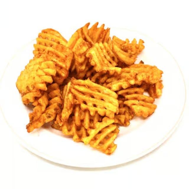 Sweet Potato or Waffle Fries.