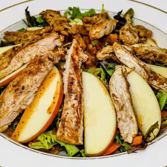 Chicken Apple Walnut Salad.