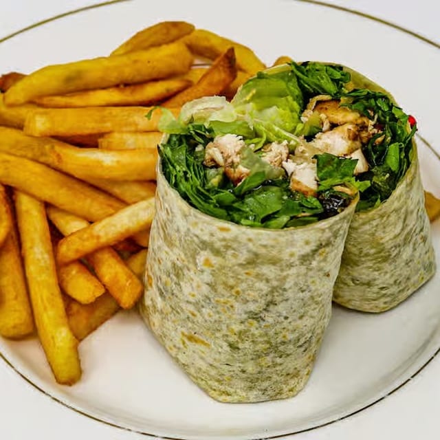 Chicken Caesar Wrap.