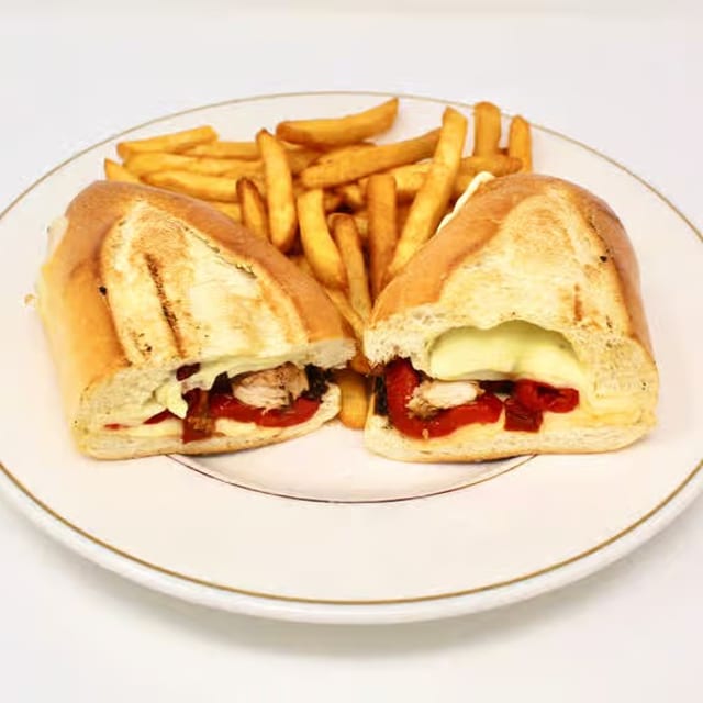 NY Grilled Chicken Sandwich.