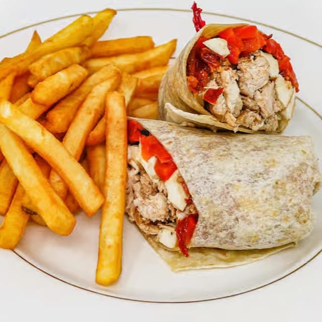 Italian Chicken Wrap.