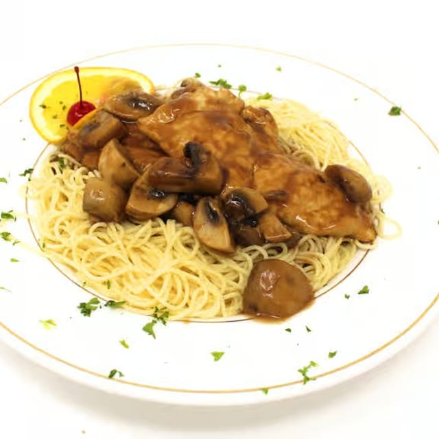Chicken Marsala.