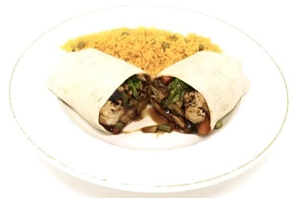 Chicken Teriyaki Wrap.